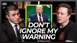 Elon Musk Makes Host Go Quiet with This Chilling Warning [upl. by Merrell597]