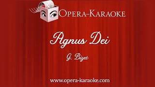 Agnus Dei E flat Karaoke Accompaniment [upl. by Nojed456]