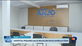 Hospital Pequeno Anjo inaugura novo ambulatório em Itajaí [upl. by Anaujik]