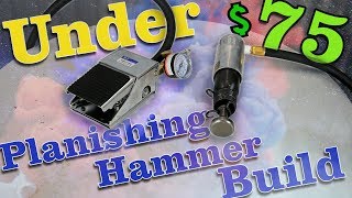 Using an air hammer as a planishing hammer [upl. by Ennasus504]