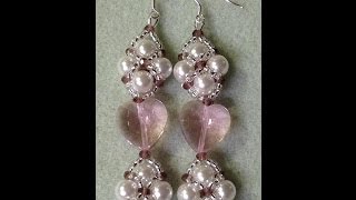 Valentines Day Caged Heart Earrings [upl. by Shapiro]