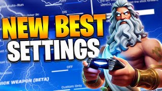 NEW BEST Controller SETTINGS in Fortnite Chapter 5 Season 2 PS4PS5XBOXPC [upl. by Giefer]