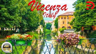 Vicenza  Italy  Walking Tour of The Palladian City  UNESCO World Heritage Site  4K  UHD [upl. by Yttisahc123]