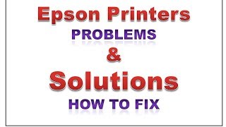 epson Printers Problems  Solutions Head Cleaning Resetters January 2024 [upl. by Reidar]