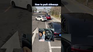 Complete side parking in 20 secondsdriving skills tips knowledge fpy [upl. by Risteau79]