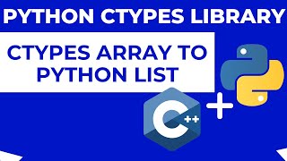 Convert Array pointer to List in Python Ctypes [upl. by Aisayn]