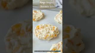 Mango Yogurt Chocolate Bites A Delicious Summer Treat recipe food easyrecipe [upl. by Ruthanne560]