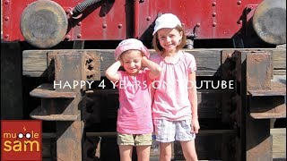 Happy 4 Years on Youtube Sophia and Bella on Mugglesam [upl. by Nalra132]