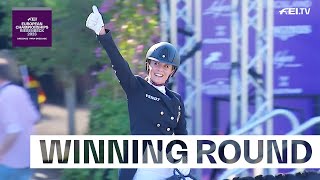 Outstanding Jessi von Bredow Werndl retains her title  FEI Dressage European Championships 2023 [upl. by Emmet]