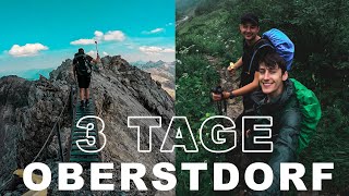 3 Tage Oberstdorf  Aufstieg zum Heilbronner Weg I Wanderung in den Allgäuer Hochalpen [upl. by Aelam468]