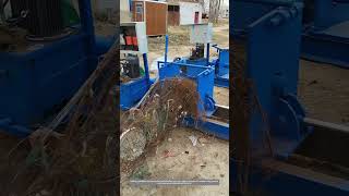 Waste Steel Wire Bundling Tool Machine Working Process [upl. by Novart774]