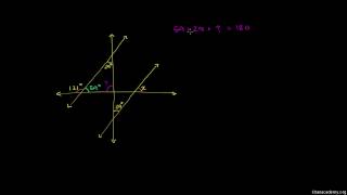 Les angles dun triangle  Exercice 2 [upl. by Aynik]