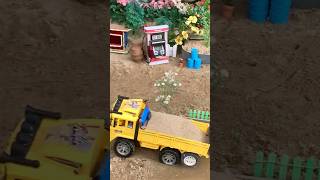 Dump truck plastic youtubeshorts excavator construction rcconstructionsite rctoys rctruck [upl. by Kinson155]