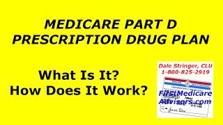 MEDICARE PART D DRUG PLAN  What Is It How Does It Work [upl. by Ruberta]