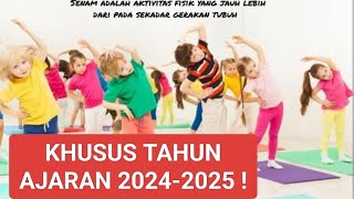 SENAM UNTUK ANAK SD TERBARU  AJARAN 20242025 [upl. by Dweck]