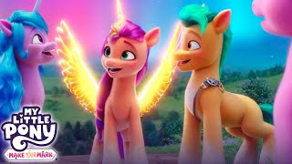 Sunny’s Alicorn Transformation Magic Is Back in Equestria  COMPILATION  My Little Pony MLP G5 [upl. by Jazmin]