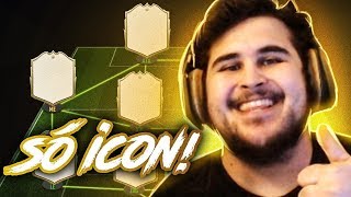 MONTEI UM TIMAÇO SÓ COM ICONS NO FUT DRAFT DO FIFA 20 Ultimate Team [upl. by Ronnholm725]