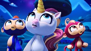 Fingerlings Tales  The Fingerlings Go To Sleep amp Make A New Dragon Friend  Kids Cartoons [upl. by Secilu]