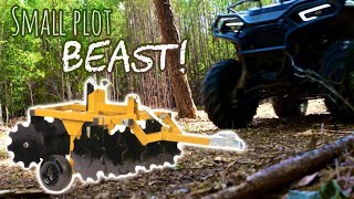 Food Plot ATV Tow Hitch Disc  Tarter Industries 36quot Compact Disc  Worth Your Money [upl. by Adnarym316]