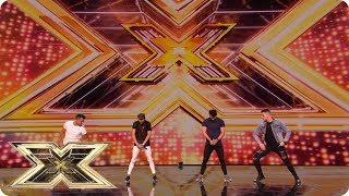 No Labels  the next big boy band  Auditions Week 1  The X Factor UK 2018 [upl. by Abdulla]