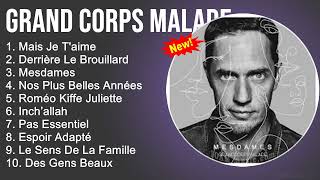 Grand Corps Malade 2022 Mix  Grand Corps Malade Album Complet  Meilleur Chanson 2022 [upl. by Ydnil]