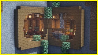 ⚒️ Minecraft Corner Survival House Quick Tutorial [upl. by Whitaker]