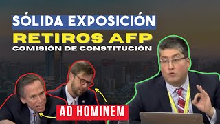 🚨 SÓLIDA presentación GINO LORENZINI sobre los retiros de de los fondos de pensión 🤯 [upl. by Idoc]