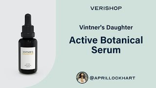 Vintners Daughter Active Botanical Serum Review [upl. by Mei]