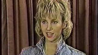 Debbie Gibsons interview 1987 [upl. by Bowie]