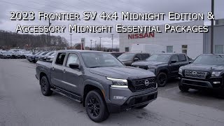 2023 Nissan Frontier SV 4x4 Midnight Edition amp Accessory Midnight Essential at Nissan of Cookeville [upl. by Ylaek]