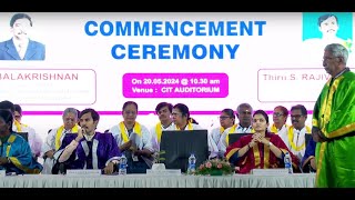 CIT  COMMENCEMENT CEREMONY 2024 [upl. by Zoilla]