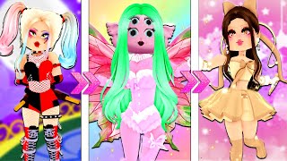 Recreating My FAVORITE CHARACTERS In Royale High In Roblox [upl. by Affrica]