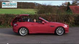 Mercedes SLK review  CarBuyer [upl. by Ohare]