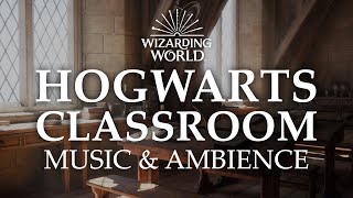 Hogwarts Classroom  Harry Potter Music amp Ambience  5 Scenes for Studying Focusing amp Sleep [upl. by Maybelle]