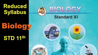 11th std Biology Reduced Syllabus 20212022 Maharashtra Board 11th std Biology cancelled Syllabus [upl. by Nomrah]