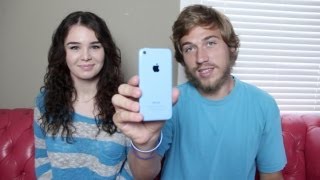 iPhone 5C Review with my Girlfriend [upl. by Retrac]