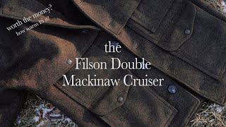 The Best Wool Jacket Filson Double Mackinaw Cruiser [upl. by Lodhia]