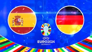 Spanien  Deutschland 🏆 UEFA EURO 2024  FußballEuropameisterschaft Viertelfinale [upl. by Virnelli]