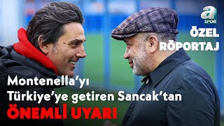 Murat Sancak Montella’nın çalışma sırlarını A Spor YouTube Kanalı’na anlattı [upl. by Godderd756]