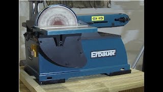 Erbauer ERB707BT8 150 mm Belt amp Disc Sander [upl. by Atinod]