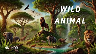 Amazing Scene of Wildlife In 4K [upl. by Normalie]