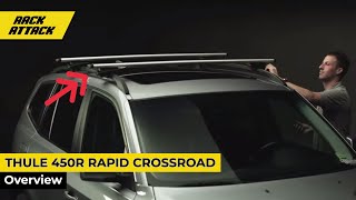 Thule 450R Rapid Crossroad Roof Rack Overview And Installation [upl. by Hailahk]