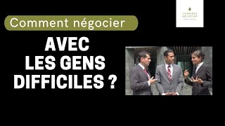 Comment négocier avec les gens difficiles  ne coupez jamais la poire en deux [upl. by Delaney460]