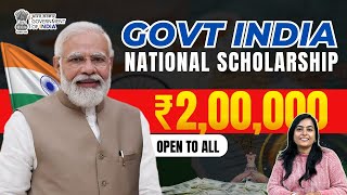 NSP scholarship 202425 Apply  Government Scholarship  Scholarship for Undergraduate students 2024 [upl. by Anide276]