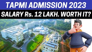 TAPMI MBA Admissions 2023  Cutoff Salary Selection MBA Colleges  TAPMI PGDM cat2022 nmat2022 [upl. by Anerbas]