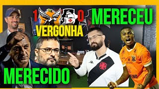 🚨TIME SEM VERGONHA VASCO TOMA AULA DE FUTEBOL E CAI PARA O NOVA IGUAÇUPÓSJOGO [upl. by Afatsum435]