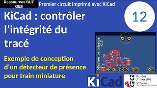 Premier PCB avec KiCad 8 12  Contrôler les règles de conception [upl. by Cresida515]