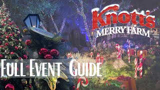 Knotts Merry Farm 2023  Full Event Guide  Opening Weekend  Food and Shows [upl. by Notniuq]