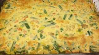 New Recipe  Weight Watcher Friendly  Chicken Pot Pie Casserole [upl. by Gene]