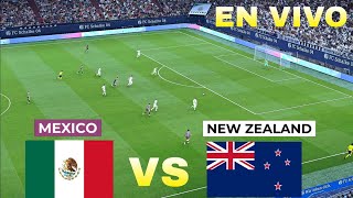 🔴 EN VIVO México vs Nueva Zelanda  Amistoso Internacional 2024  Transmisión completa del partido [upl. by Atinahs356]